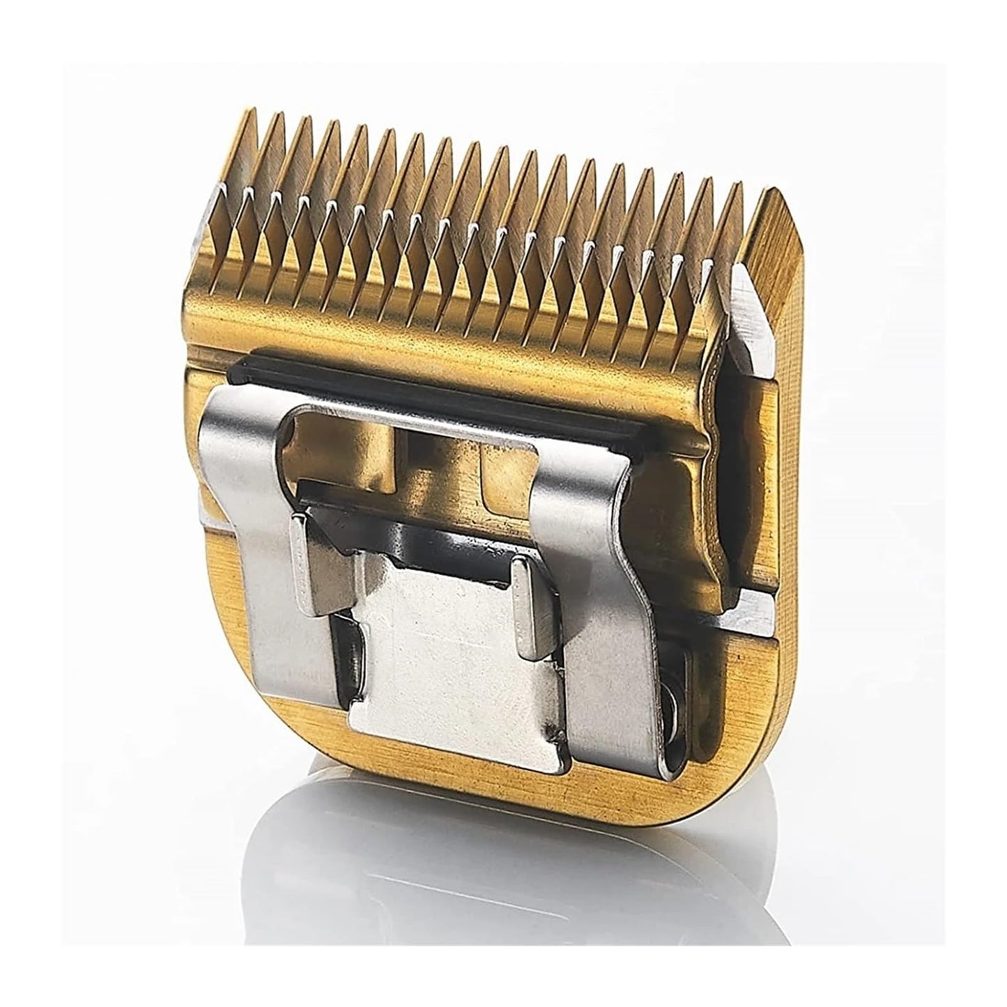 Detachable Pet Dog Grooming Clipper Carbon Steel Sharp,Compatible With Andis,Compatible For Oster A5,Compatible For Wahl?KM Series Clippers(Gold-7F Beauty and Personal Care AMARJSGPA