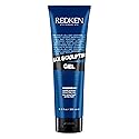 Redken Max Sculpting Gel For All Hair Types - Provides Body & High Shine Finish With Long-Lasting Shape Memory, Flake-Free Control