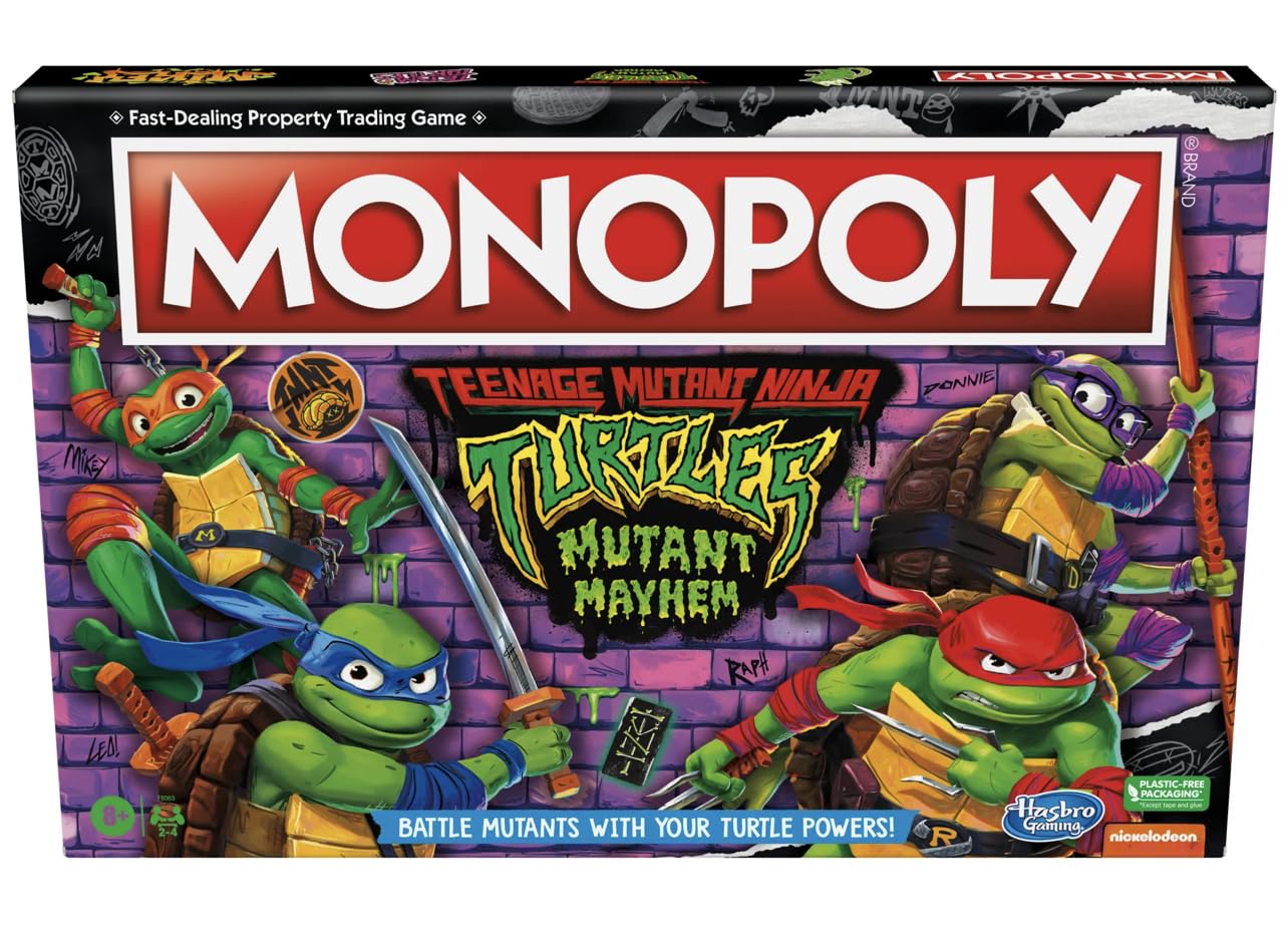 Teenage Mutant Ninjas Monopoly Mayhem Edition