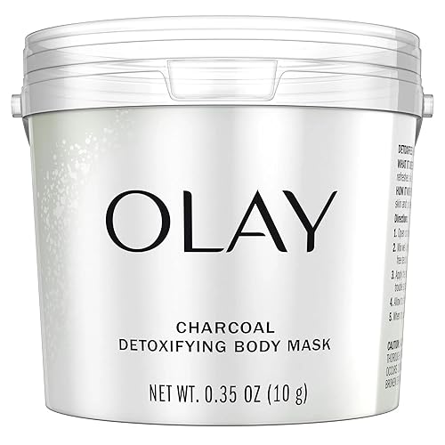 Olay Charcoal Detoxifying Body Scrub for Women, 0.35 oz