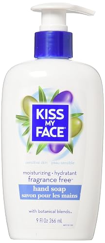 Kiss My Face Hand Soap Fragrance-Free 9oz Pump