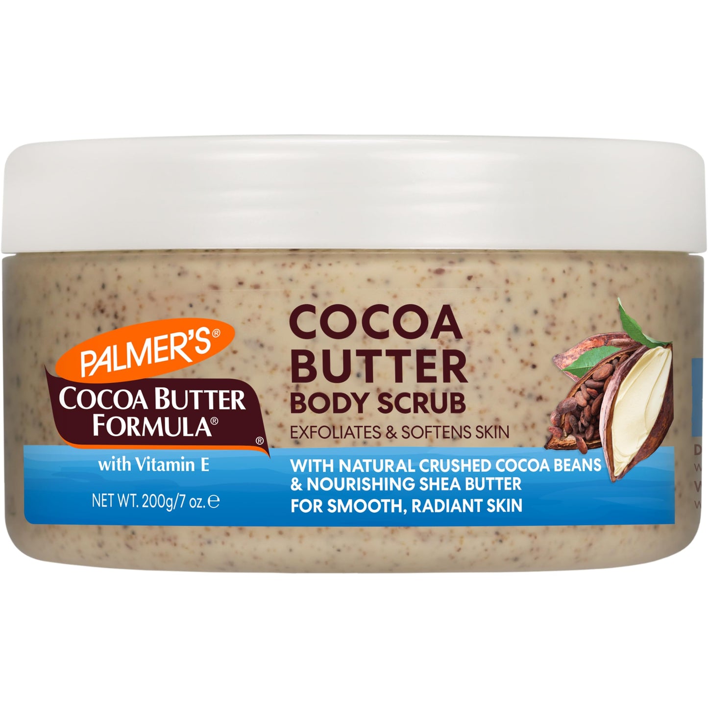 Palmer's Cocoa Butter Formula Exfoliating Body Scrub for Smooth Skin, Skin Exfoliator for Women and Men, 7.05 oz Beauty & Personal Care Palmer's