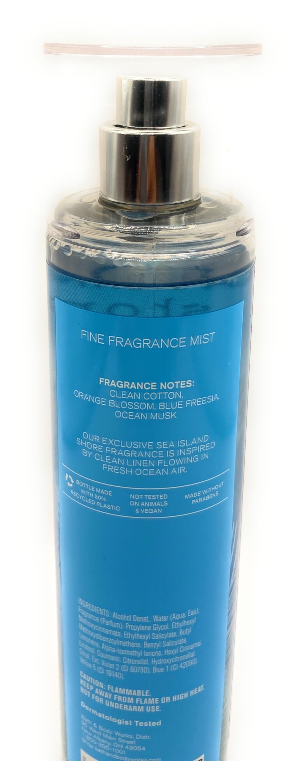 Bath and Body Works Sea Island Shore Fine Fragrance Mist 8 Fluid Ounce Spray