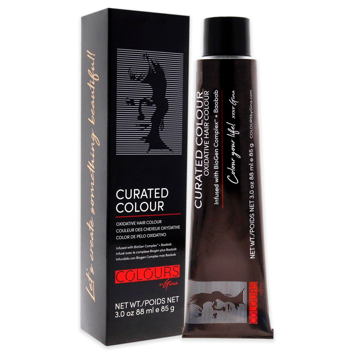 Colours By Gina Curated Colour - 7.3-7G Golden Blonde by Colours By Gina for Unisex - 3 oz Hair Color
