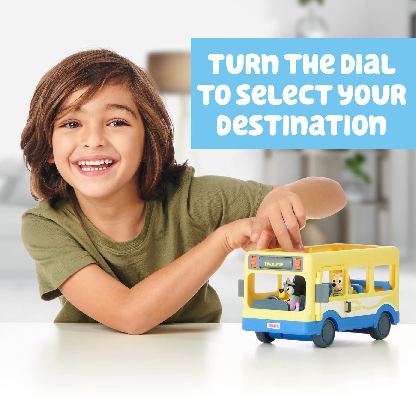 Bluey Bus + Mates, 2.5-3 inch Figures | Amazon Exclusive