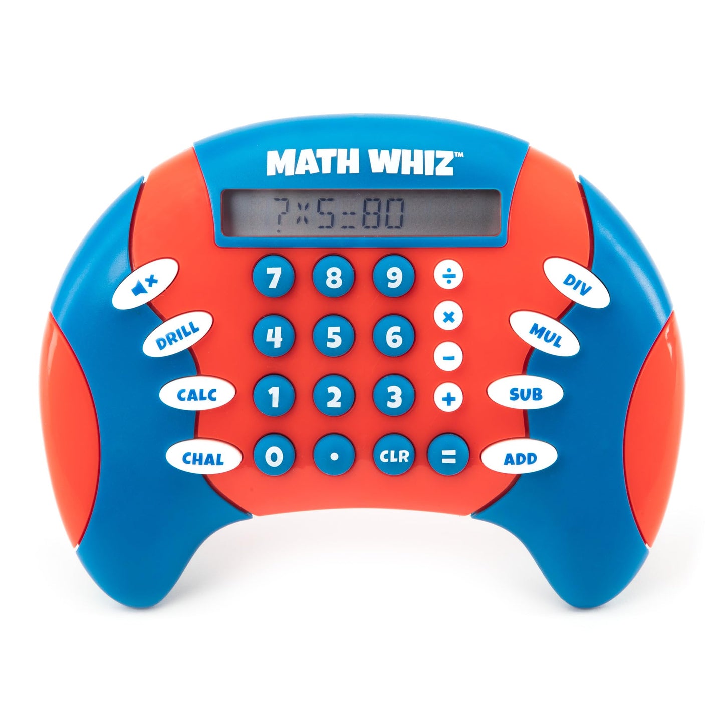 Educational Insights Math Whiz | Electronic Handheld Math Game for Kids | Addition, Subtraction, Multiplication & Division | STEM Ages 6+