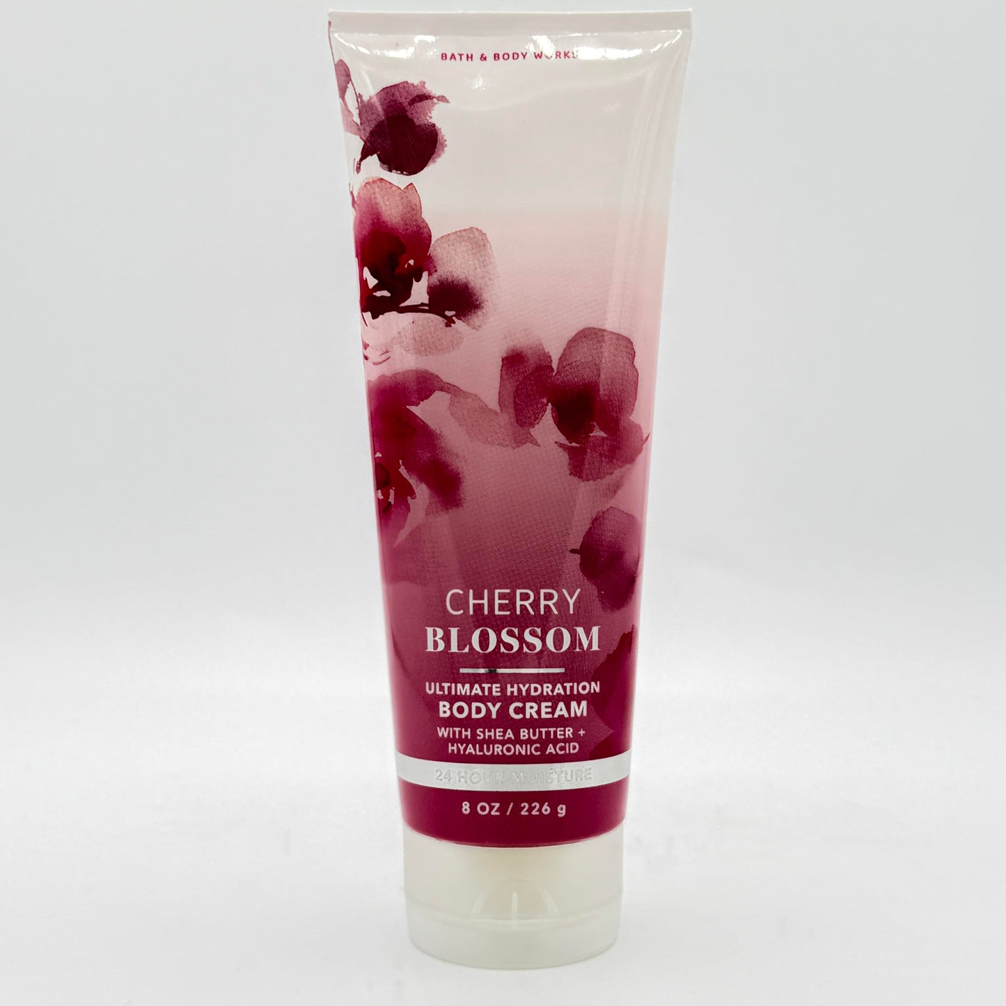 Bath & Body Works Cherry Blossom 4-Piece Gift Set | Includes: Three Ultimate Hydration Body Creams and One Strawberry Pound Cake Hand Cream