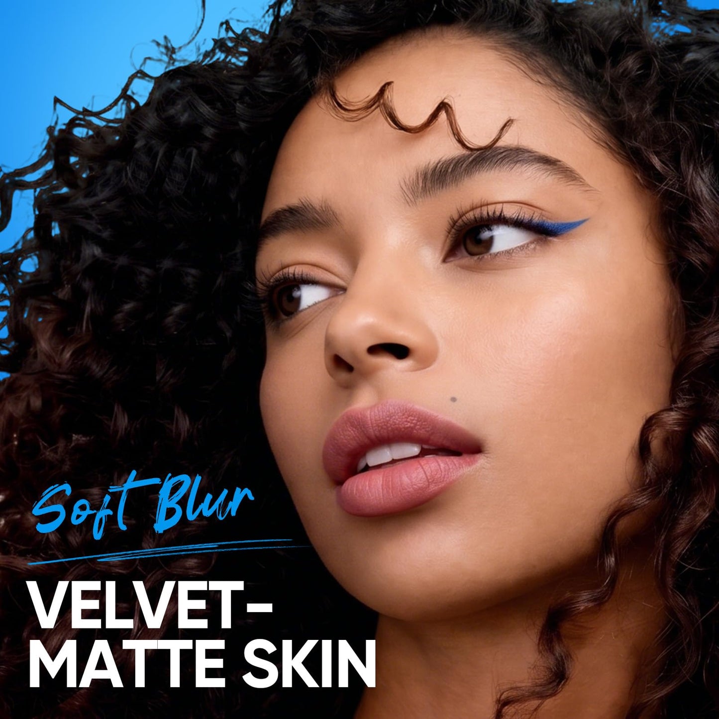 SKINTIFIC Velvet Matte Cushion Foundation Blue #02 Ivory| Full Coverage,12H Oil Control,Ideal for Oily & Combination Skin,Waterproof,Long-Lasting Beauty and Personal Care SKINTIFIC