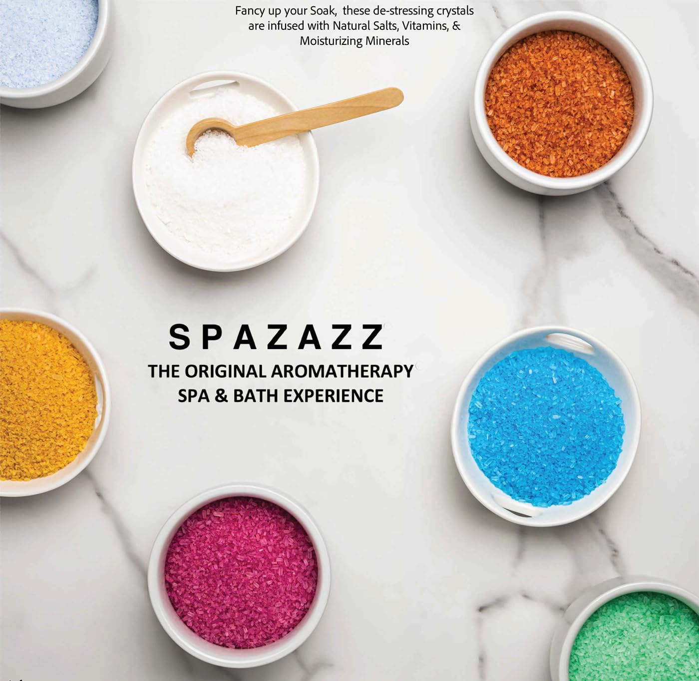 Spazazz Couples Romance Gift Set- Hot Tub Aromatherapy Spa Crystals with Minerals, 17-Ounce, Love Potion No.9 Seduction | Bath Salts Scents