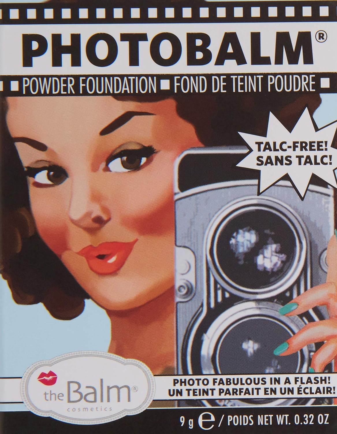 theBalm PhotoBalm Talc Free Powder Foundation, Mid Medium