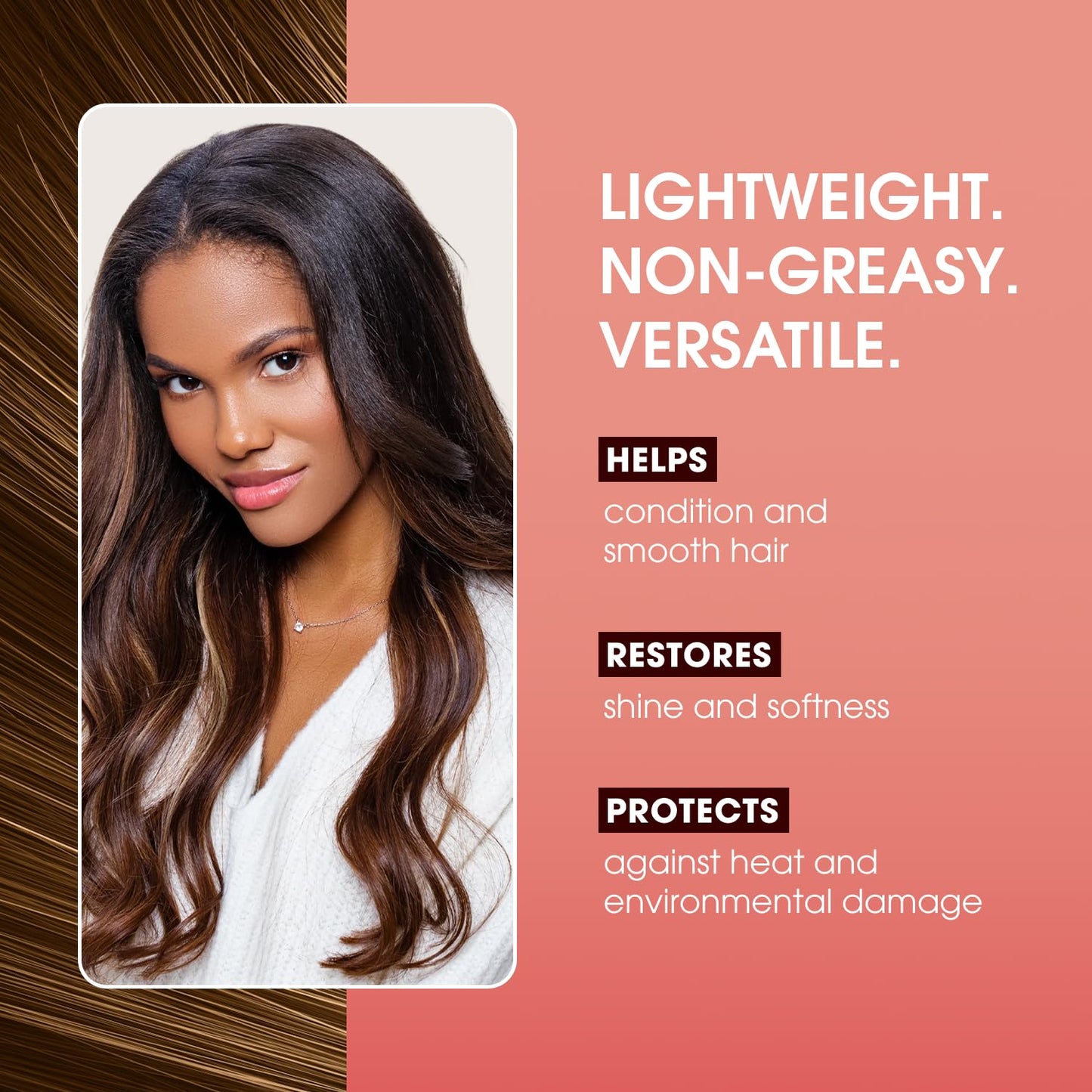 One 'n Only Argan Hair Oil, Lightweight, Non-Greasy Formula for All Types of Natural Hair, Wigs and Extensions. Adds Shine, Helps Tame Frizz 60 ml (2