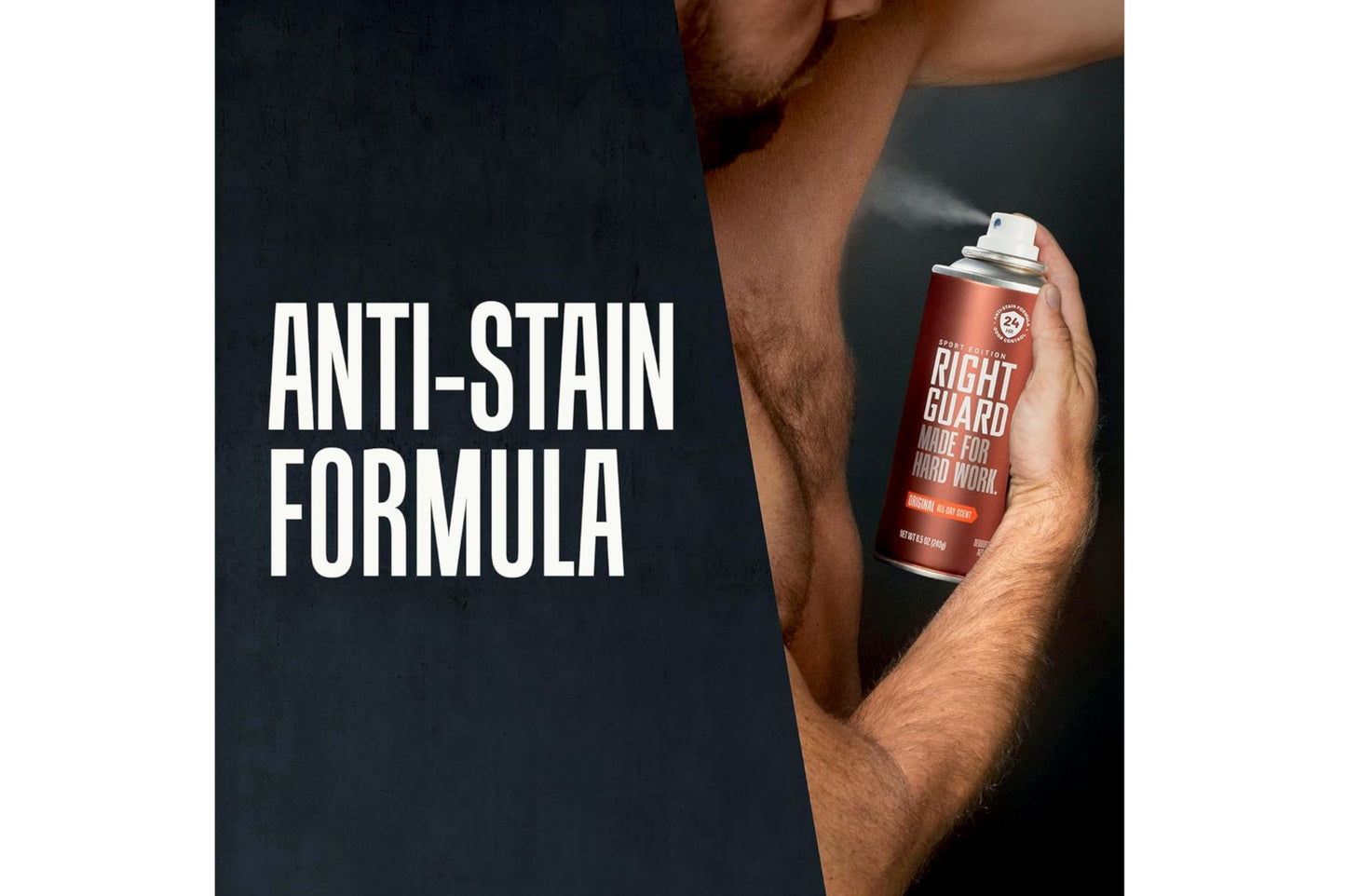 Right Guard Sport Deodorant Aerosol Spray, Original, 8.5 oz