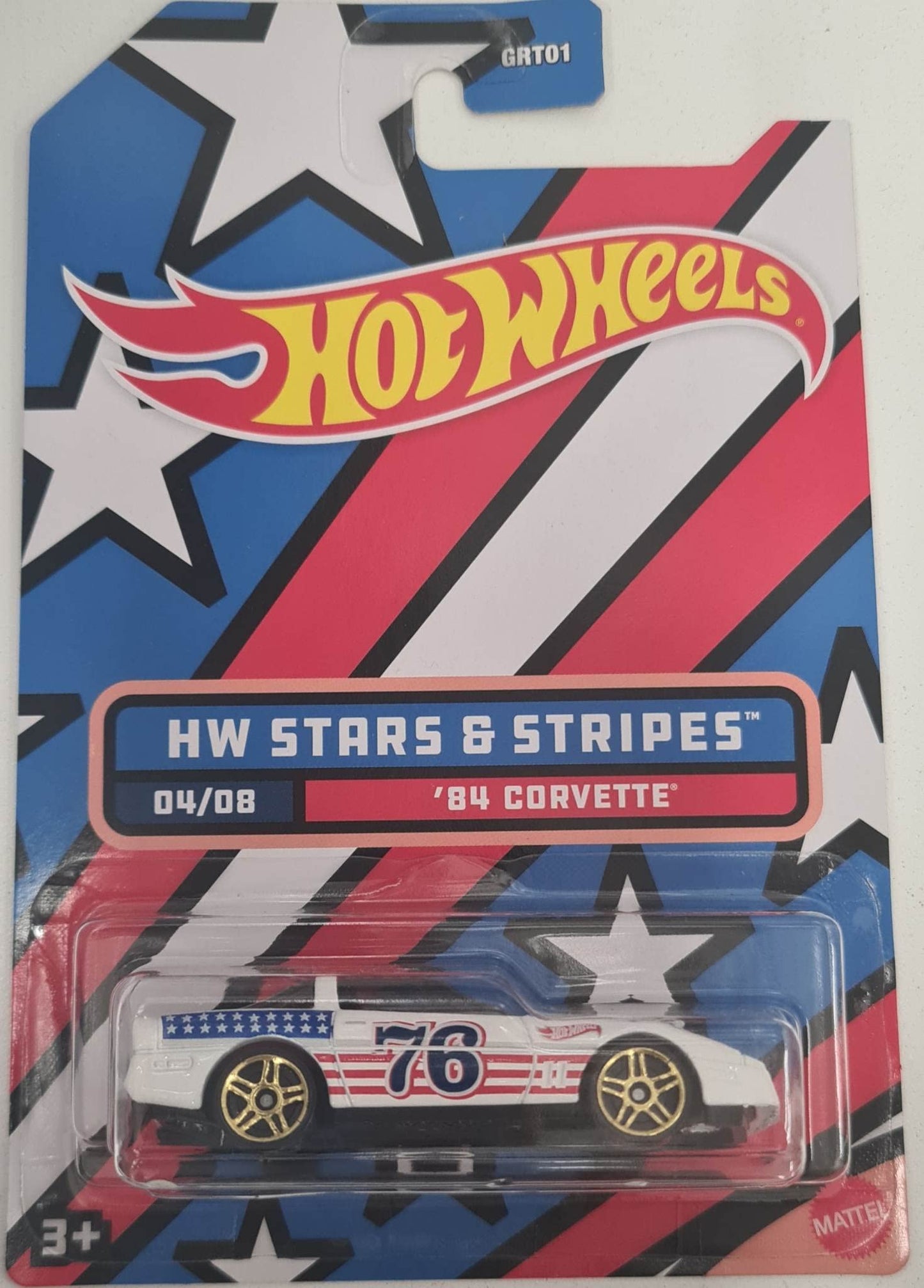 Hot Wheels 2022 HW Stars and Stripes Complete Set of 8 Diecast Vehicles from GRT01-956C Release