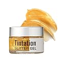 Red By Kiss Tintation Glitter Body and Hair Gel - Long Lasting Sparkle, Quick Drying, Waterproof for Events, Parties, Festival Rave, Prom