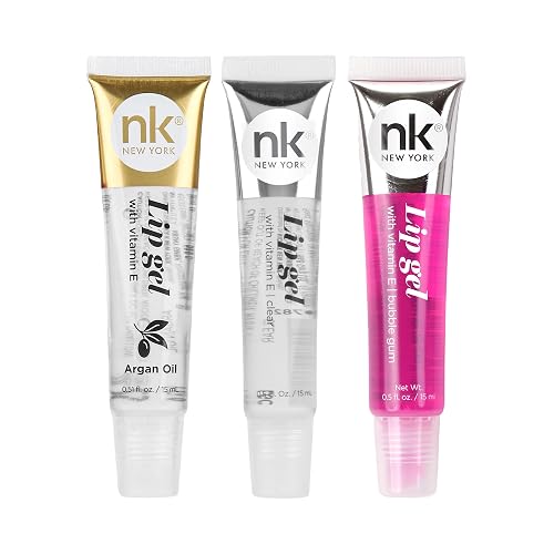 NICKA K NEW YORK Lip Gel, Hydrating, Lightweight, Glides on Effortlessly, Non Sticky Finish Lip Gel Colors