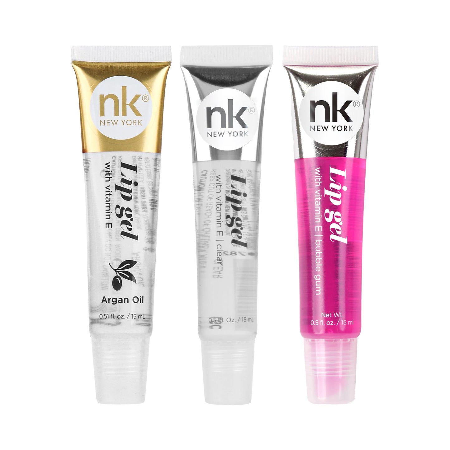 NICKA K NEW YORK Lip Gel, Hydrating, Lightweight, Glides on Effortlessly, Non Sticky Finish Lip Gel Colors