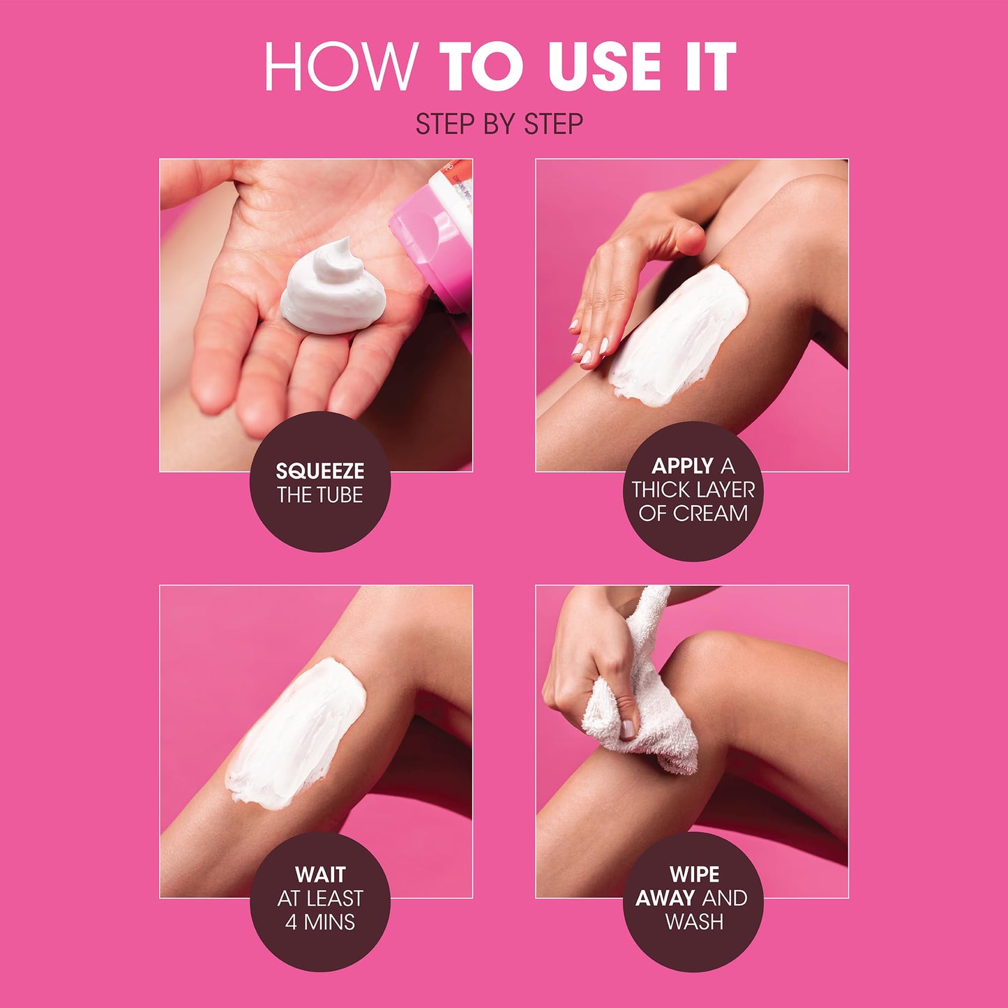 Nad's Hair Removal Cream for Women - Sensitive Depilatory Cream for Body & Legs, 5.1 Oz