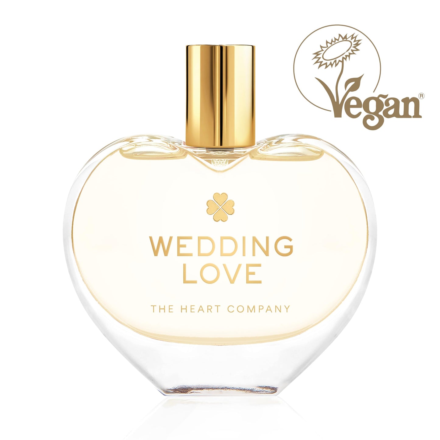 THE HEART COMPANY WEDDING LOVE Perfume for women | Fruity Sweet Women's Fragrance | Bridal Shower Gift | Wedding Gift for Bride | Vegan & Cruelty-Free