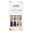 Kiss Voguish Fantasy Nails 28 Count Tie-Dyed Long (Pack of 3) Beauty & Personal Care KISS