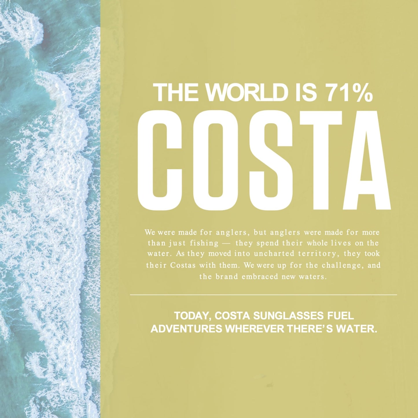 Costa Del Mar Polarized Sunglasses Womens - Panga II Designer Sunglasses For Women with 100% UV Protection - Size 57 - Matte Black/Green Mirror 580P