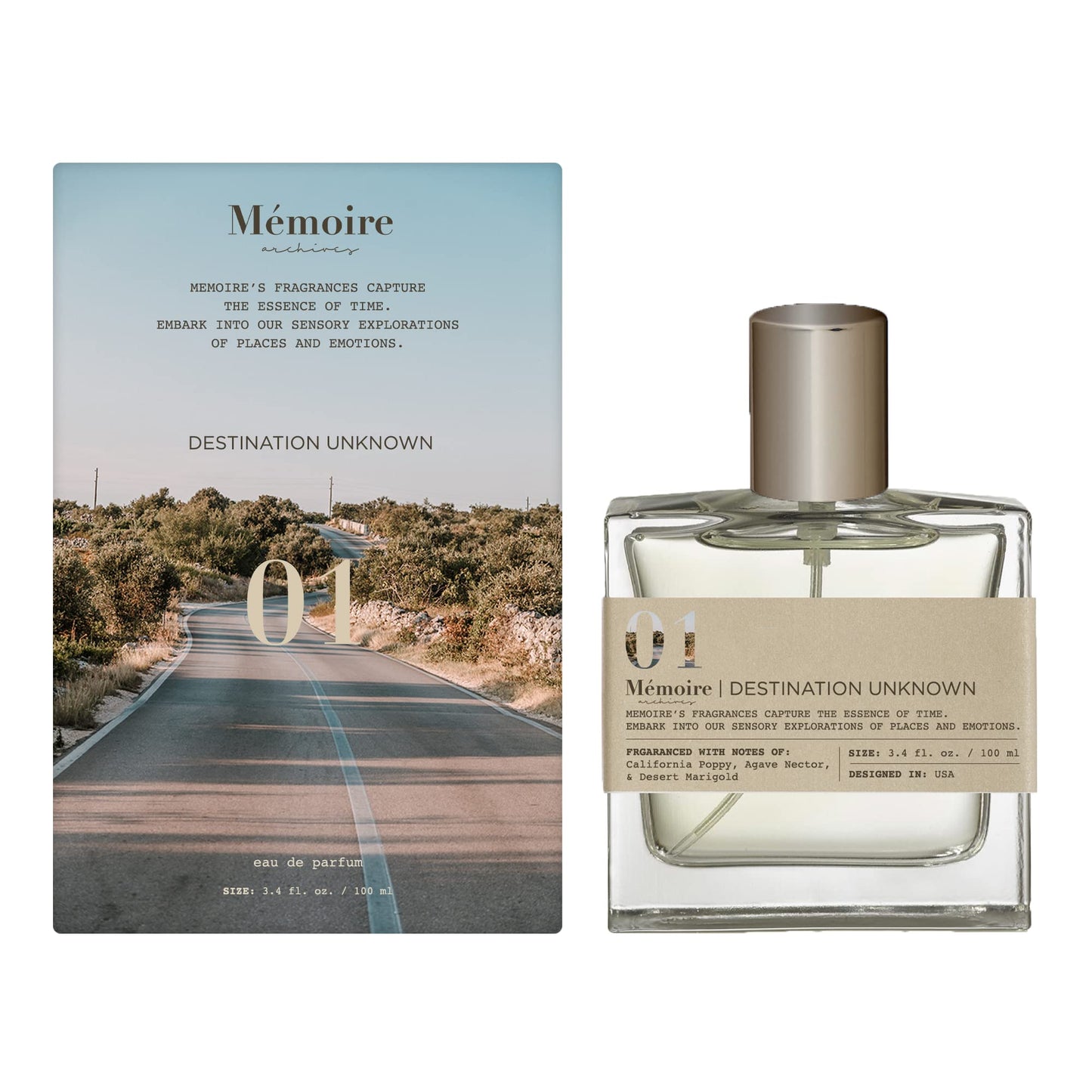 Destination Unknown 3.4 oz. Eau de Parfum by Memoire Archives