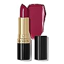 Revlon Super Lustrous Lipstick, Creamy Formula For Soft, Fuller-Looking Lips, Moisturized Feel, 046 Bombshell Red, 0.15 oz
