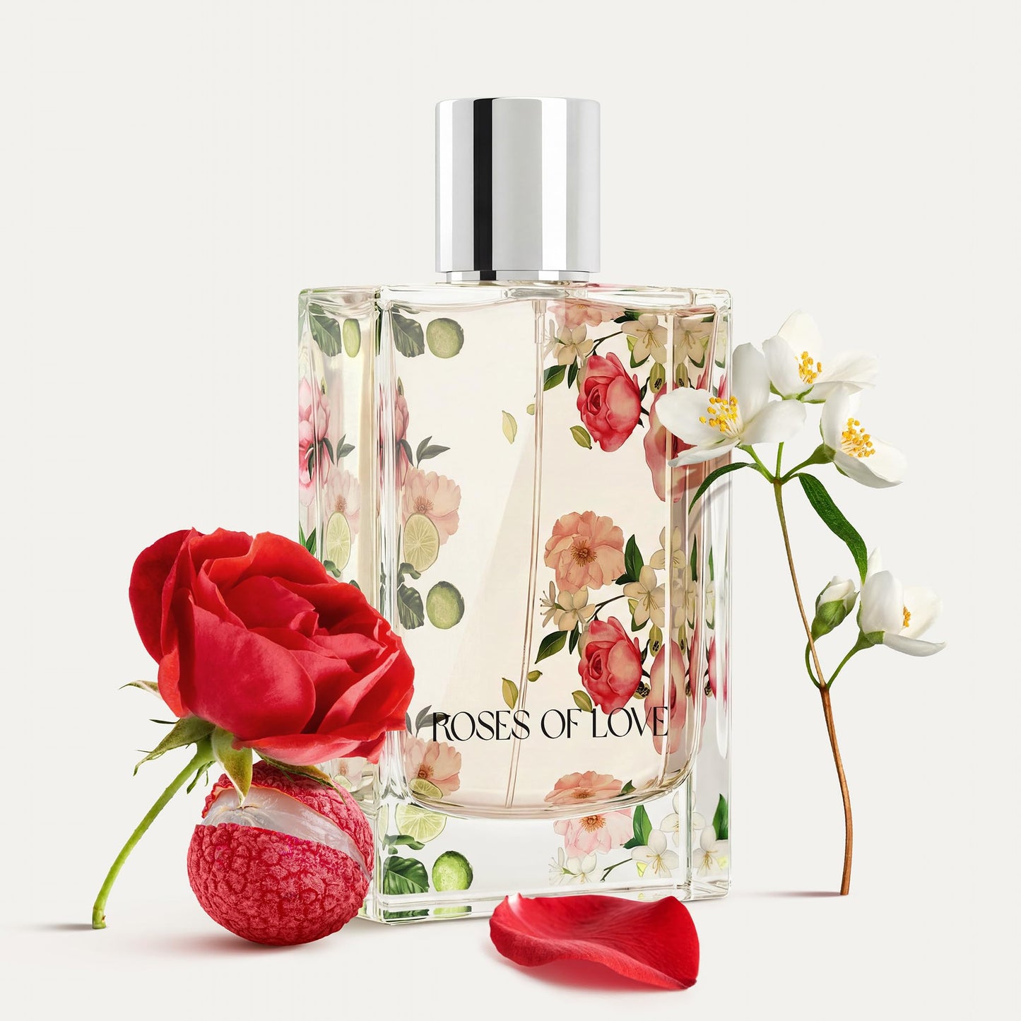 Kumbra With Love Roses of Love Eau de Parfum 100ML - Floral Perfume for Women - Long-Lasting Romantic Scent with Litchi, Rose, Jasmine, Vanilla Beauty & Personal Care Kumbra With Love