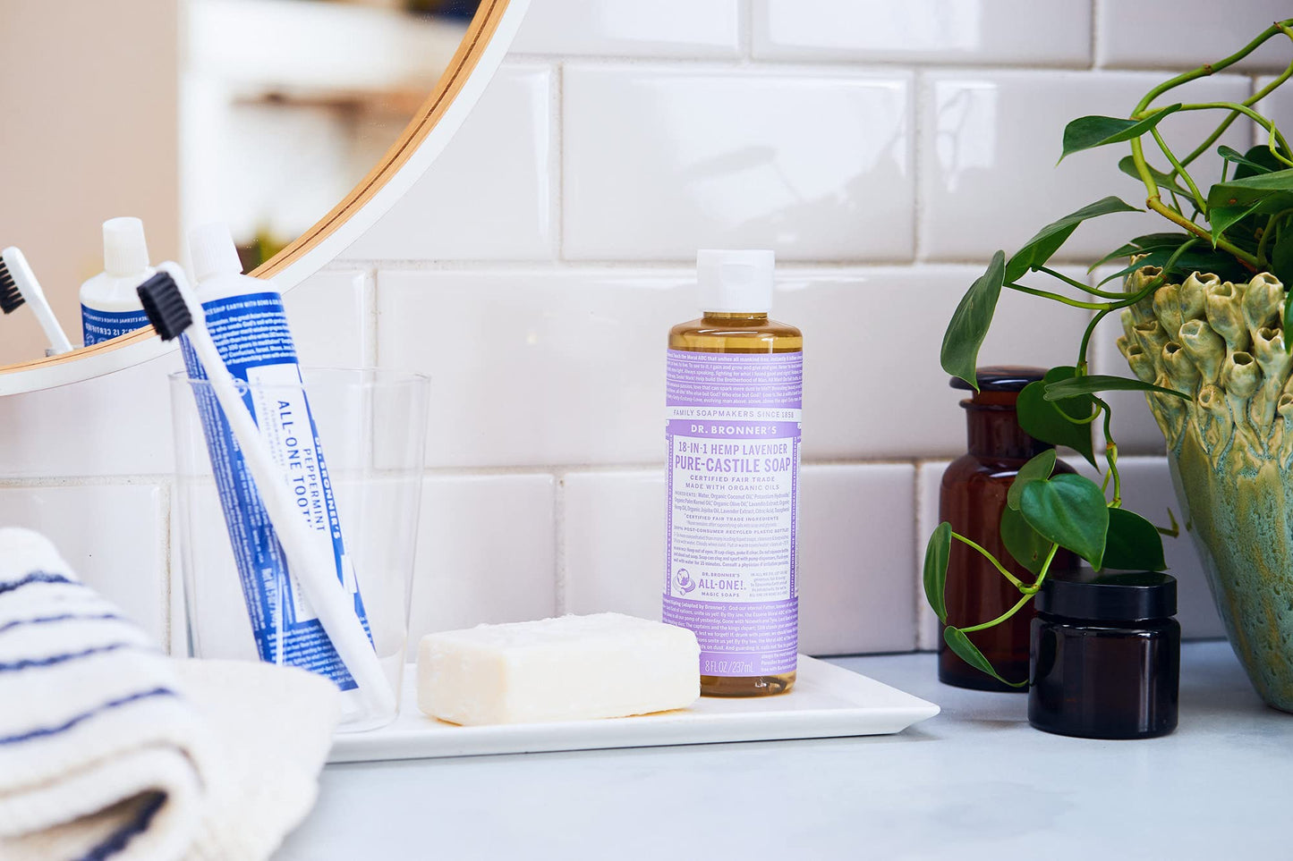 Dr. Bronner's Organic Liquid Soap Lavender 240 ml
