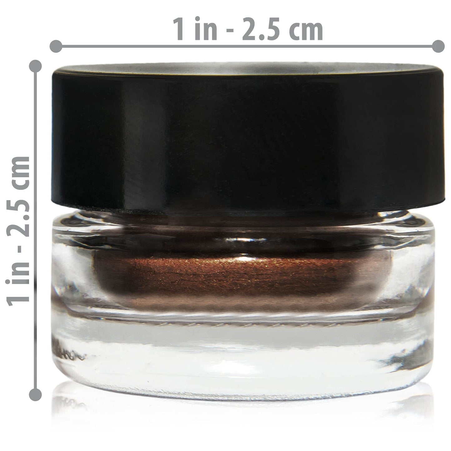 SHANY Indelible Gel Eyeliner - Talc Free - Waterproof, Crease Proof Liner - HAZELNUT