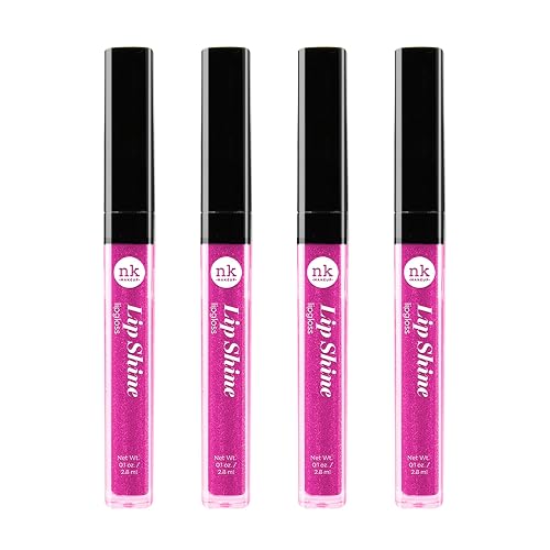 NICKA K NEW YORK Lip Shine, Cosmetics, vibrant colors, bright colors, shining lips, lip shine, long lasting (AMZ231)