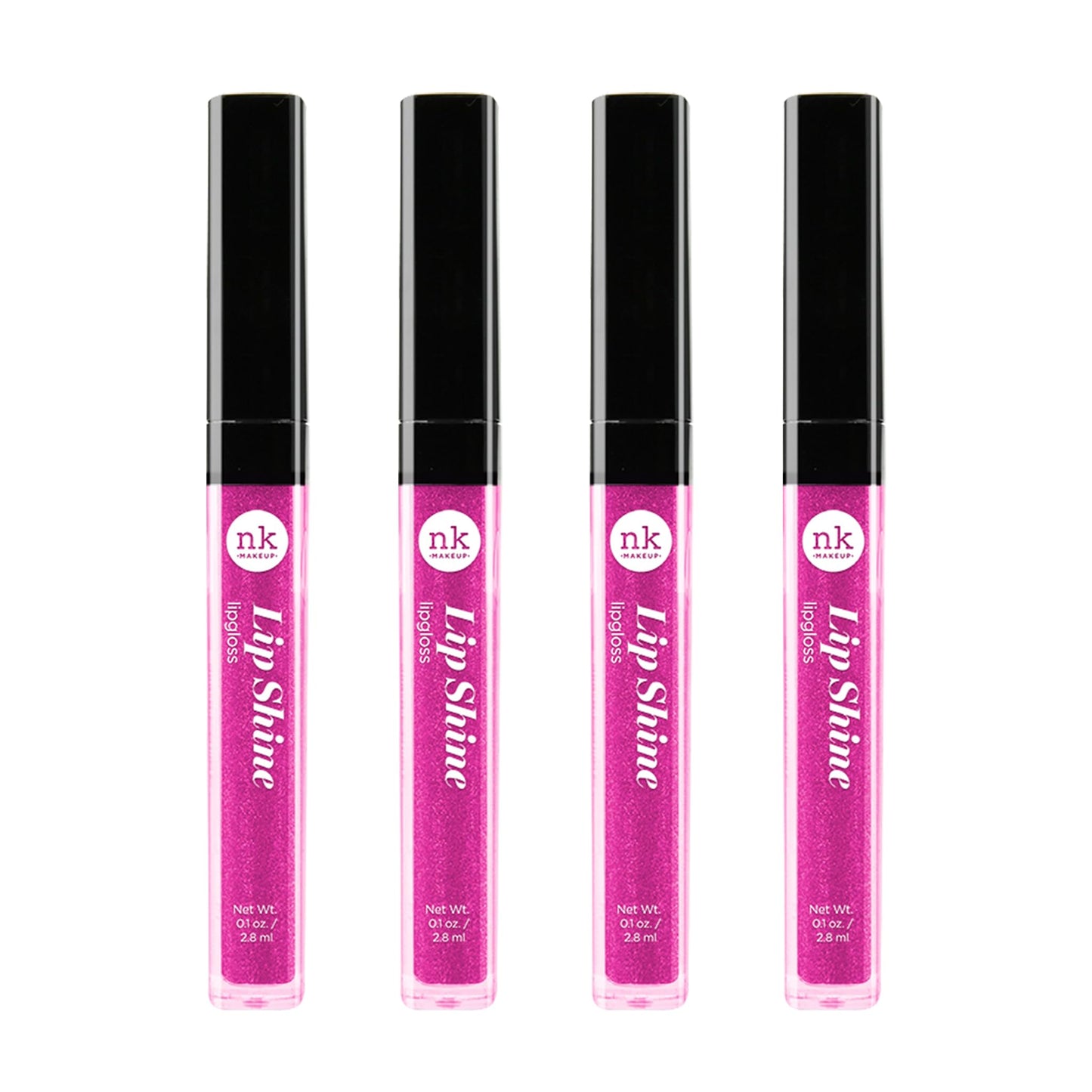 NICKA K NEW YORK Lip Shine, Cosmetics, vibrant colors, bright colors, shining lips, lip shine, long lasting (AMZ231)