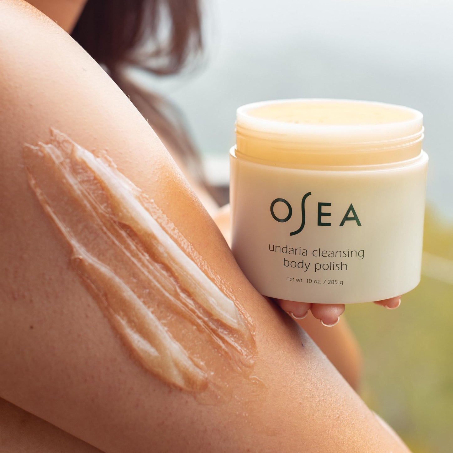 OSEA Undaria Cleansing Body Polish 10oz - Spa-Worthy AHA Body Exfoliator with Pumice and Seaweed Beauty & Personal Care OSEA