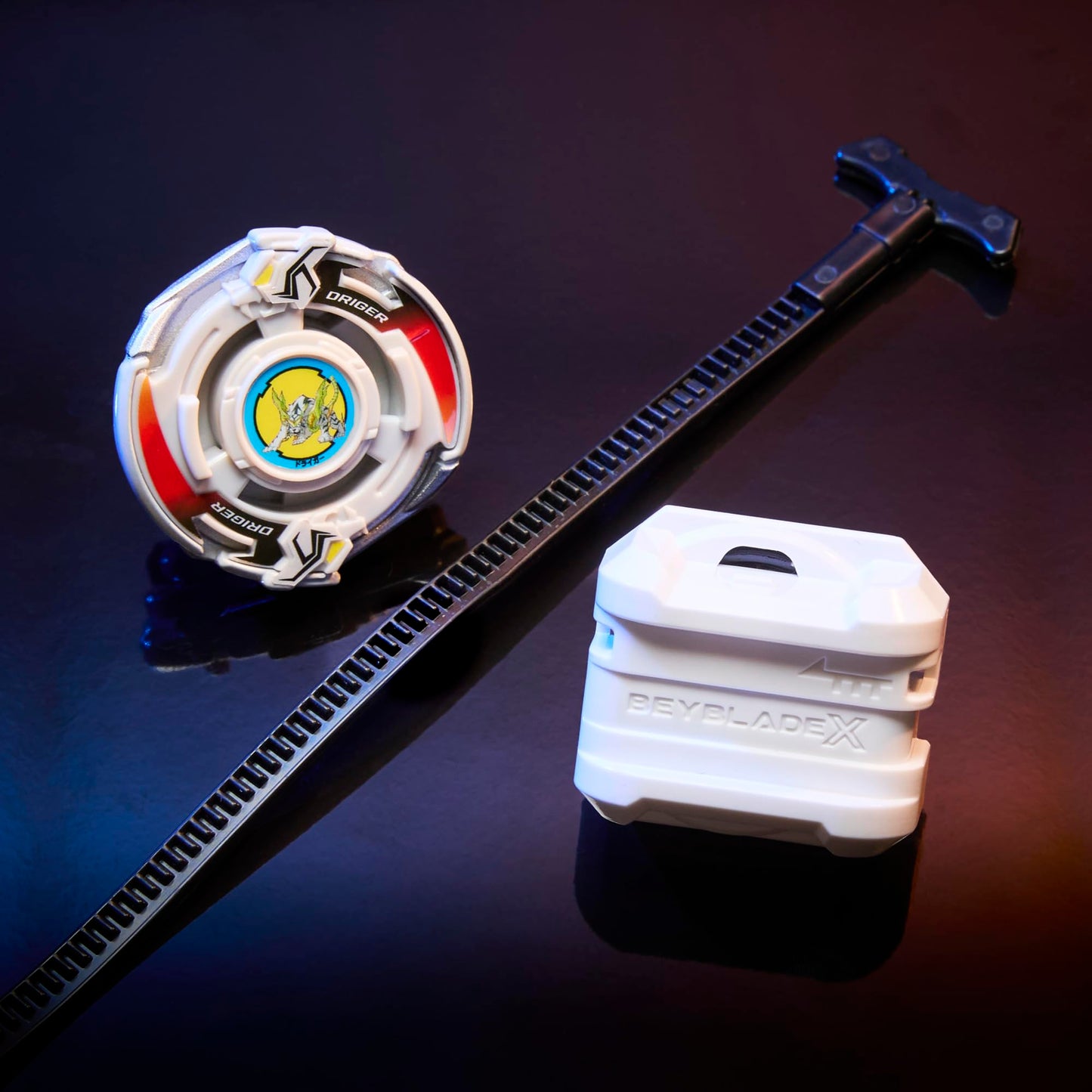 Beyblade X X-Over Project Driger Slash 4-80P Starter Pack Set with Takara Tomy Balance Type Top and Launcher, Battling Tops Game Toys, Ages 8+