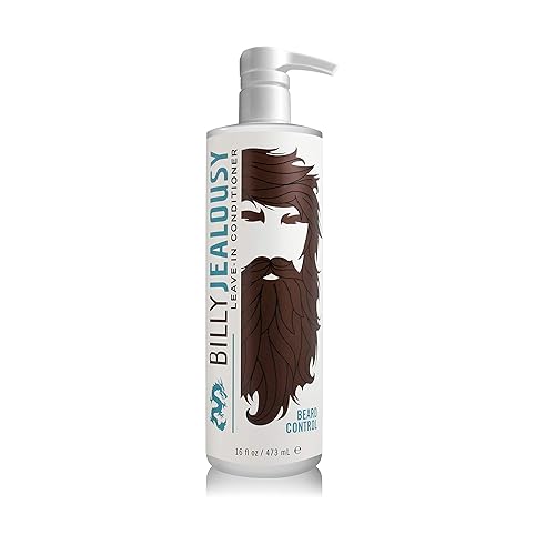 Billy Jealousy Beard Control Leave In Beard Conditioner for Men with Aloe Leaf Juice and Jojoba Seed Oil, Softens Hair and Skin, Light Hold with Matte