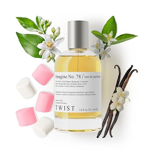 Twist Imagine No. 78 - Eau De Parfum Inspired by Killian's Love, Don’t Be Shy, Long Lasting Perfume For Women, Marshmallow & Floral, Vegan, Clean