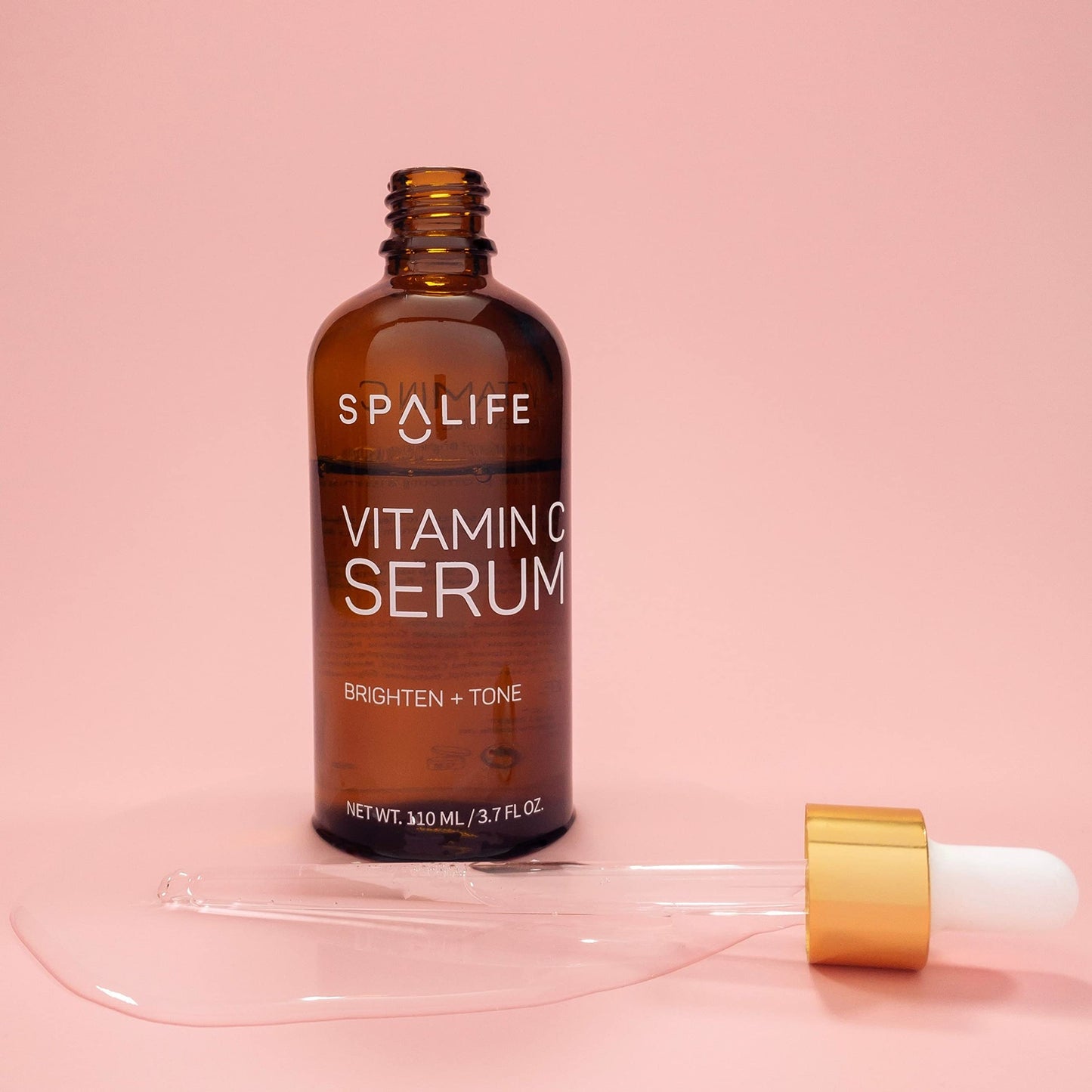 Spa Life Face Serum: Revitalizing and Tone Vitamin C Serum 110 ML (3.7 oz)