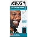 JUST FOR MEN Color Gel Mustache, Beard & Sideburns 115 Jet Black 1 Each (Pack of 12)