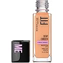Maybelline Fit Me Dewy + Smooth Liquid Foundation Makeup, Classic Beige, 1 Count (Packaging May Vary)