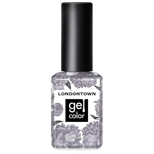 LONDONTOWN UV/LED Gel Nail Polish, Glossy Slate Gray, Silver Birch, 0.4 Fl Oz, Long Lasting, Chip Resistant High Shine Color Beauty & Personal Care LONDONTOWN