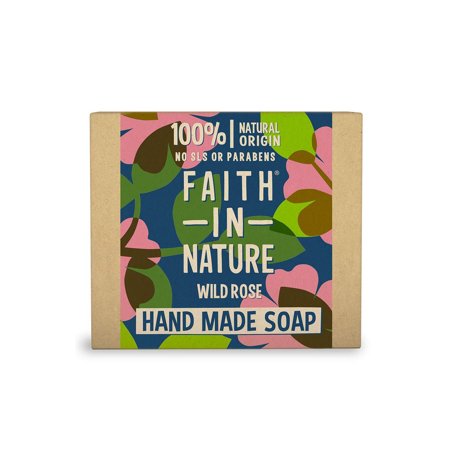 FAITH IN NATURE Natural Wild Rose Hand Soap Bar, Restoring, Vegan and Cruelty Free, Parabens and SLS Free, 100g Beauty & Personal Care FAITH IN NATURE