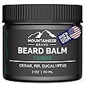 Mountaineer Brand Natural Beard Balm with Timber Scent | Scents Inspired by Nature | Beard Butter for Men | Leave in Condidtioner | Hydrates, Softens