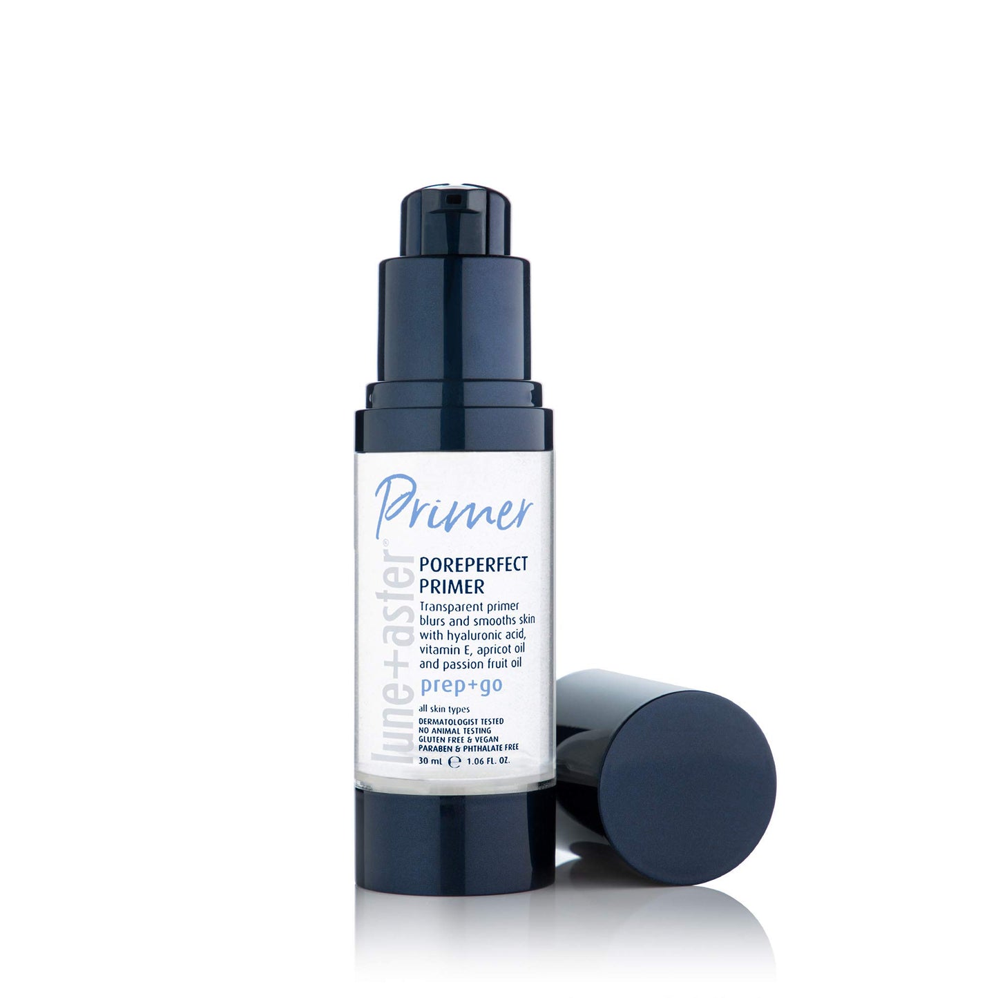 Lune+Aster PorePerfect Primer - Blurs and diffuses the appearance of pores, fine lines and wrinkles, while providing a gentle mattifying, yet radiant