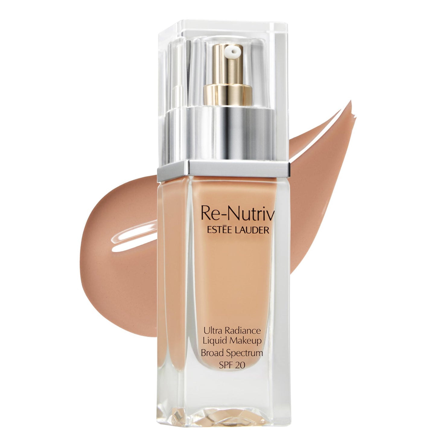 Estée Lauder Re-Nutriv Ultra Radiance Liquid Foundation SPF 20 | Luxurious, Hydrating, Long-Wearing, 1 Fl Oz, 3W1 Tawny