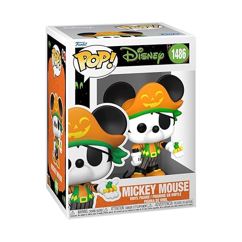 Funko POP! Disney: Halloween - Pirate Mickey Mouse - Disney Standard Characters - Collectable Vinyl Figure - Gift Idea - Official Merchandise…