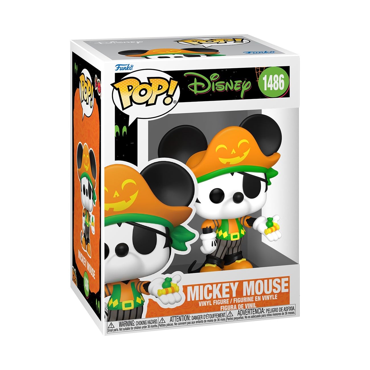 Funko POP! Disney: Halloween - Pirate Mickey Mouse - Disney Standard Characters - Collectable Vinyl Figure - Gift Idea - Official Merchandise…