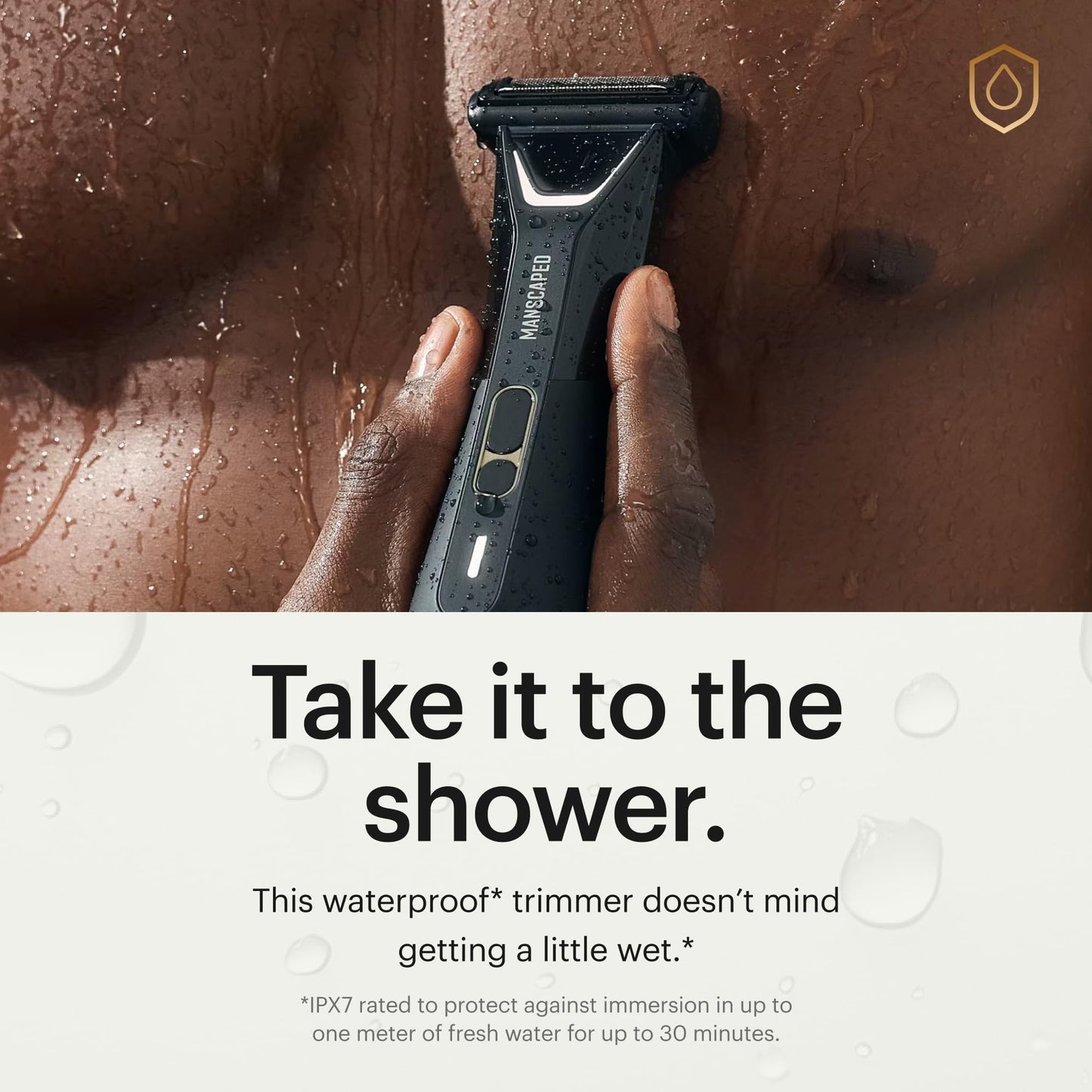 MANSCAPED® The Lawn Mower® 5.0 Ultra Groin & Body Hair Trimmer - Dual-Head SkinSafe® Trimmer & Foil Blades, Waterproof Wet/Dry Groomer, USB-C Beauty and Personal Care MANSCAPED