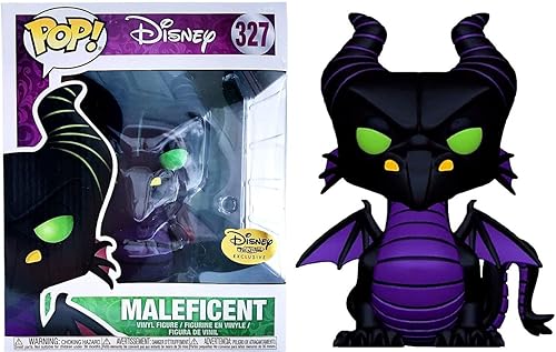 Funko Pop! Disney Treasures Maleficent Dragon #327 Exclusive 6" Haunted Forest