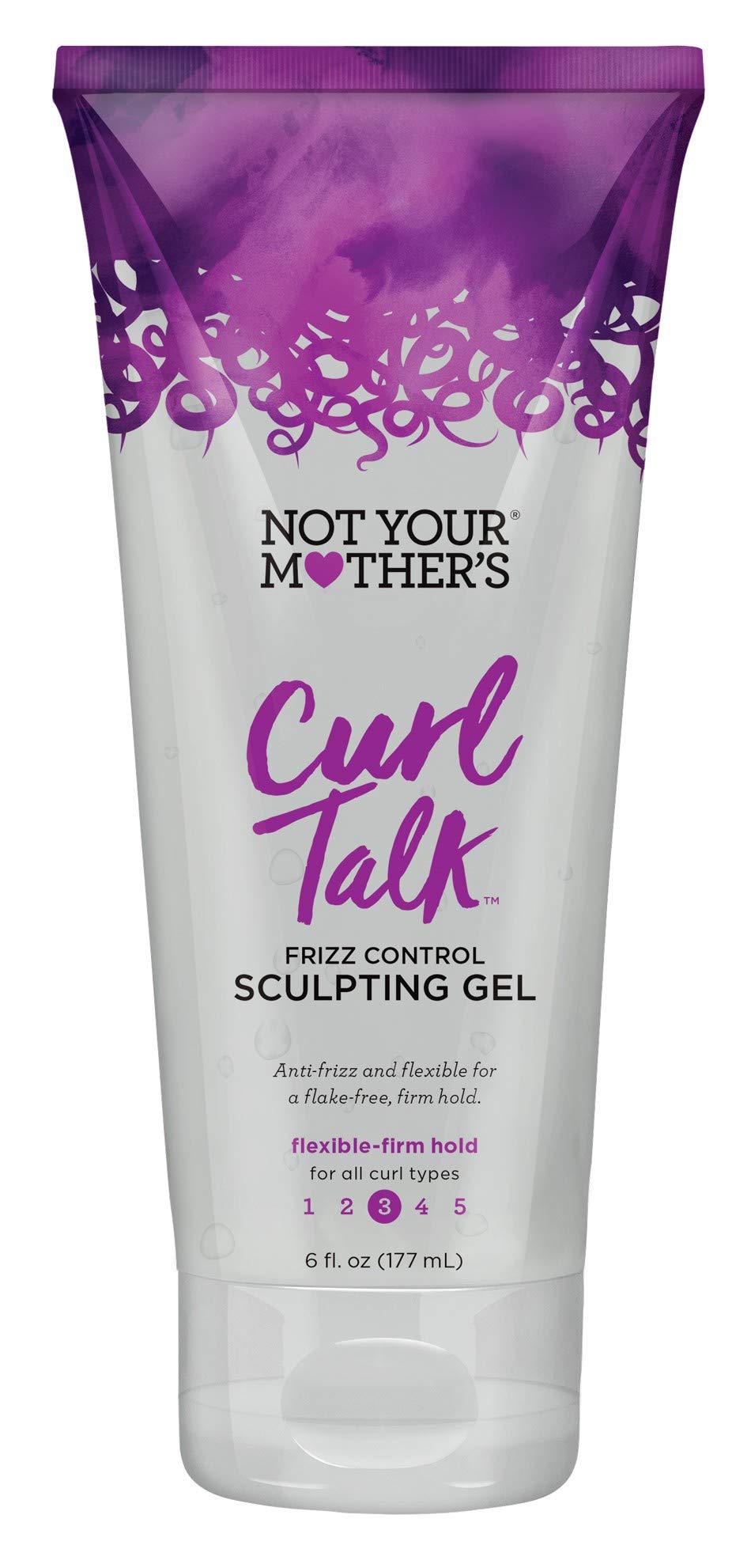 Not Your Mothers Curl Talk Sculpting Gel 6 Ounce Frizz Control (177ml) (6 Pack)