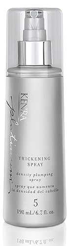 Kenra Professional Platinum Thickening Spray 5 | Volumizing Styler | Density Plumping Spray | Increases Hair Thickness Up To 96% | Humidity Protection
