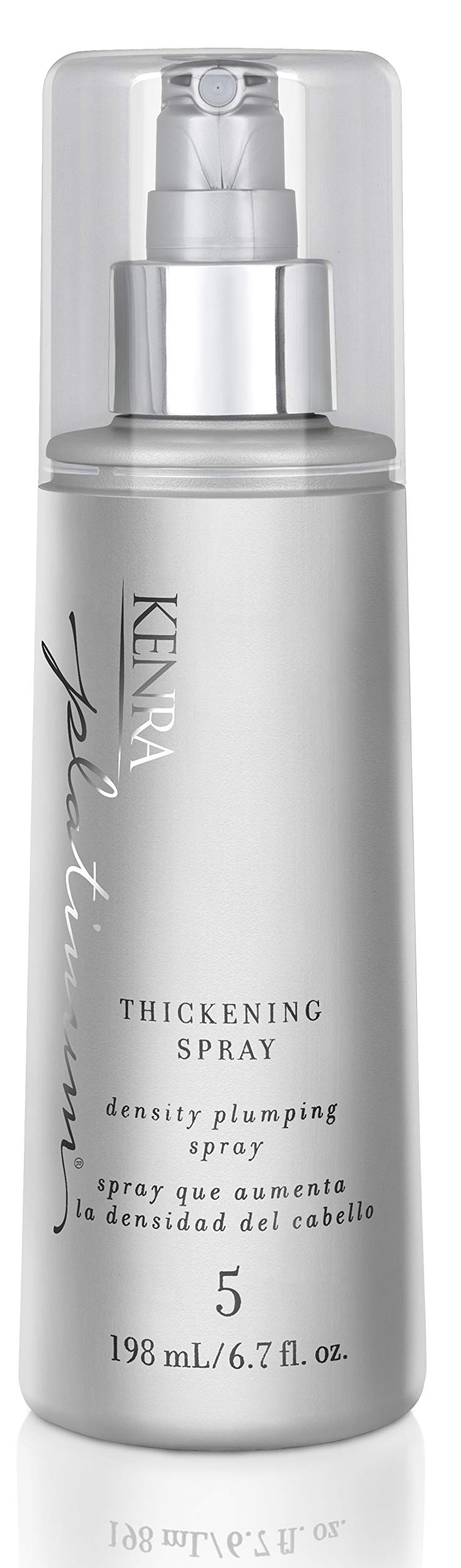 Kenra Professional Platinum Thickening Spray 5 | Volumizing Styler | Density Plumping Spray | Increases Hair Thickness Up To 96% | Humidity Protection